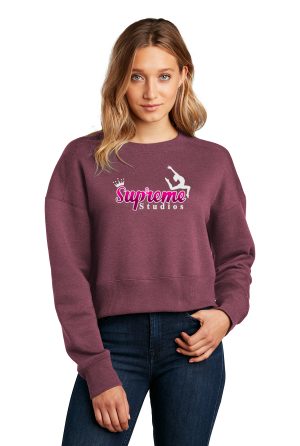 District® Women’s Perfect Weight® Fleece Cropped Crew