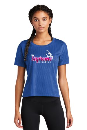 Sport-Tek ® Ladies PosiCharge® Draft Crop Tee